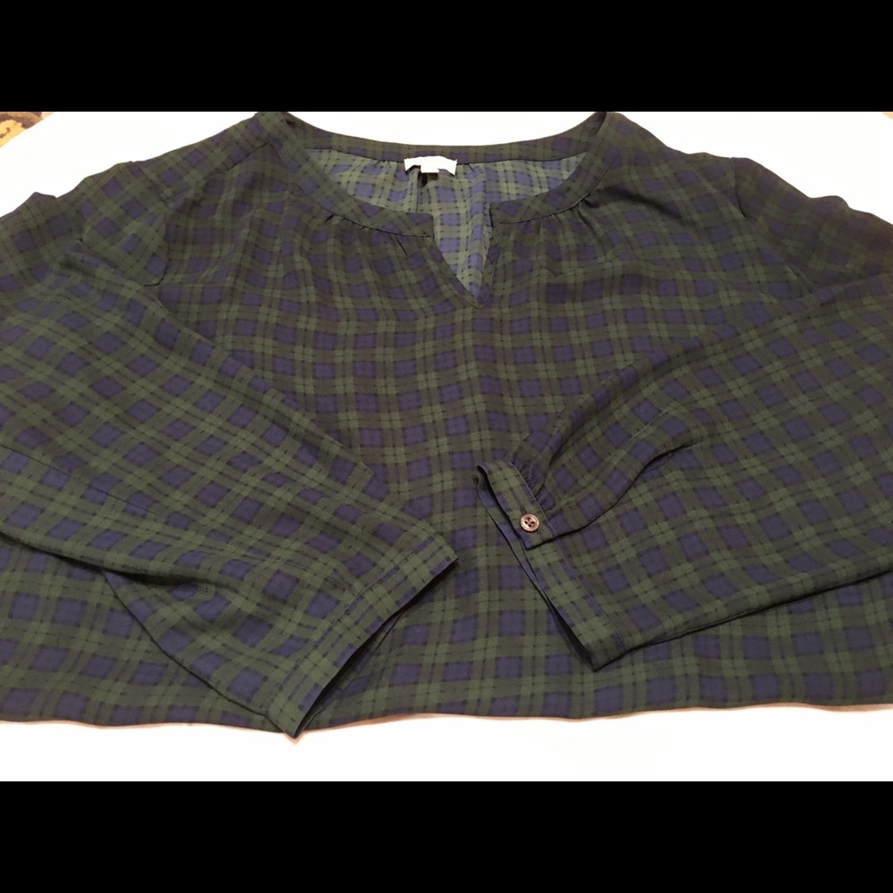 Talbots Long Sleeve Top Size XL  EUC